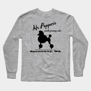 Mr Pepper's poodle grooming Long Sleeve T-Shirt